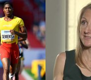 Caster Semenya and Paula Radcliffe