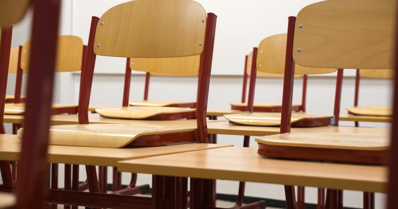 Georgia school: File photo of a classroom.