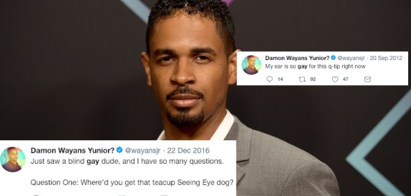 Damon Wayans Jr. attends the People's Choice Awards 2018 at Barker Hangar on November 11, 2018 in Santa Monica, California.