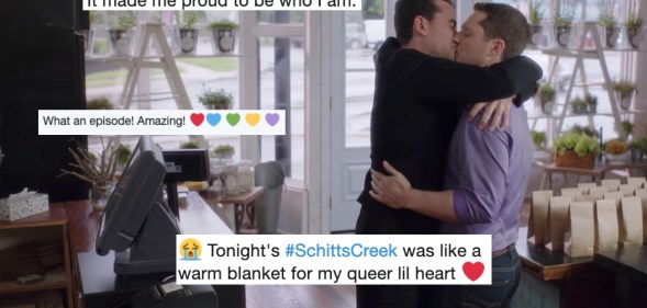 Viewers loved the latest Schitt's Creek episode.