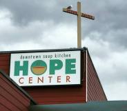 The Hope Center homeless shelter in Anchorage, Alaska