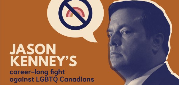 Alberta's United Conservative Party leader, Jason Kenney