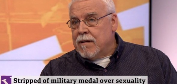 Bisexual Falklands veteran Joe Ousalice