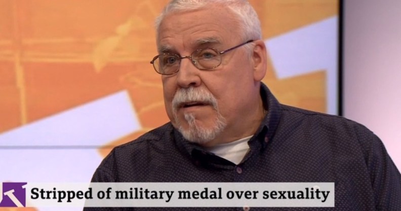 Bisexual Falklands veteran Joe Ousalice