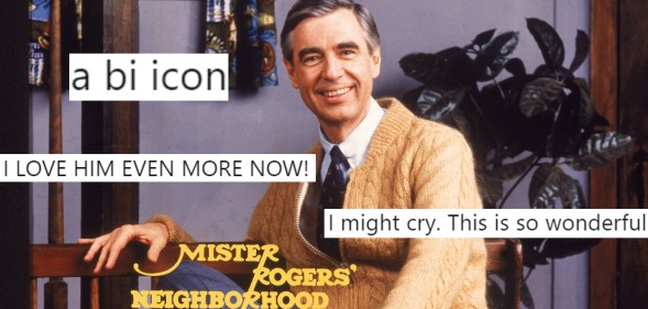 Portrait of American educator and television personality Fred Rogers (1928 - 2003) of the television series 'Mister Rogers' Neighborhood,' circa 1980s.