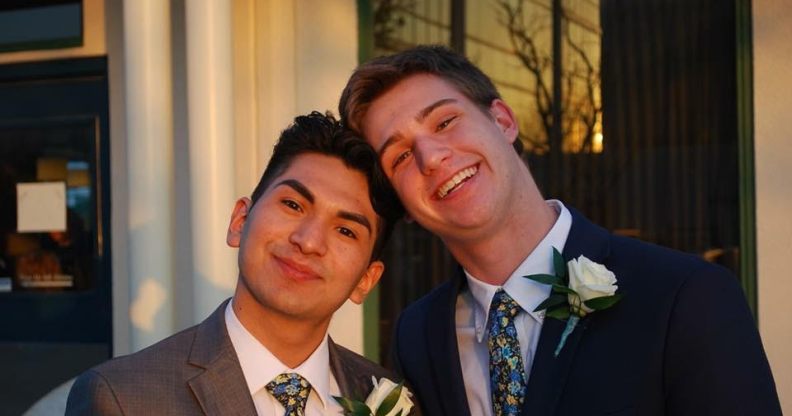 Tennessee gay teens pedro and evan will attend their first high school prom this year.