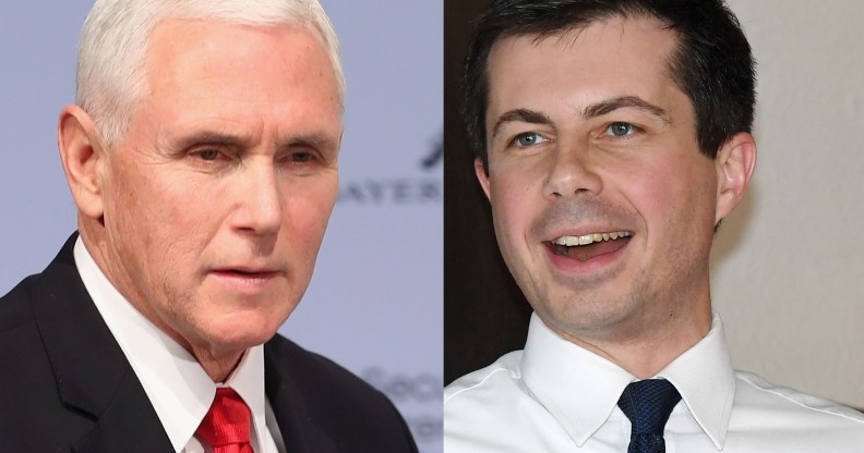 Second Lady Karen Pence has claimed her husband, Vice President Mike Pence and presidential hopeful Pete Buttigieg have a "great relationship."