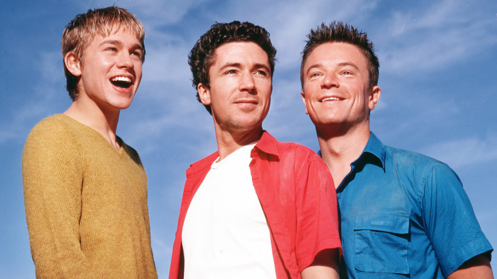 Charlie Hunman, Aidan Gillen and Craig Kelly in Queer as Folk.