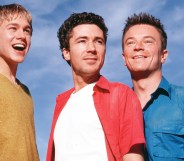 Charlie Hunman, Aidan Gillen and Craig Kelly in Queer as Folk.