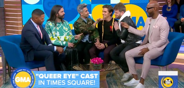 The Fab Five appeared on Good Morning America to promote Queer Eye season 3.