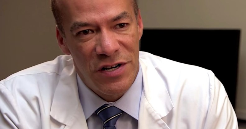 Screenshot of Dr. Christopher J Salgado, who advised Jazz Jennings on her gender confirmation surgery.