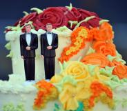 Same-sex marriage cake toppers