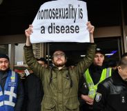 Lesbian conference in Ukraine targeted by anti-LGBT protesters