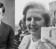 Gay codebreaker Alan Turing and former Prime Minister Margaret Thatcher