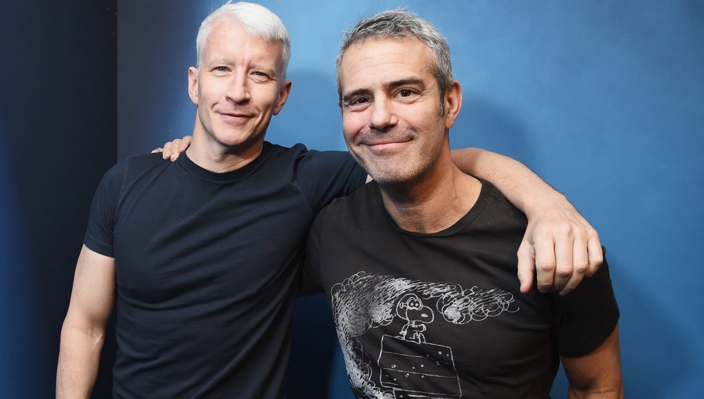 Anderson Cooper and Andy Cohen