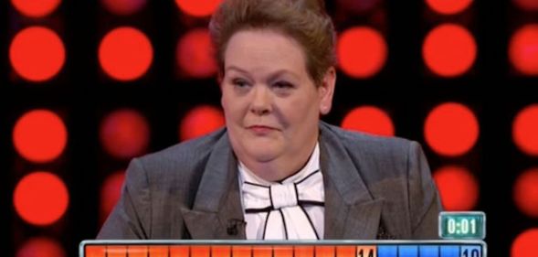 The Chase's Anne Hegerty (not a lesbian)