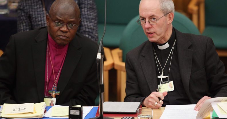 The Archbishops of York and Canterbury (Oli Scarff/Getty Images)