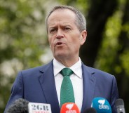 Labor Leader Bill Shorten Visits Western Sydney As Australia Waits On Election Result