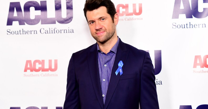 Gay comedian Billy Eichner