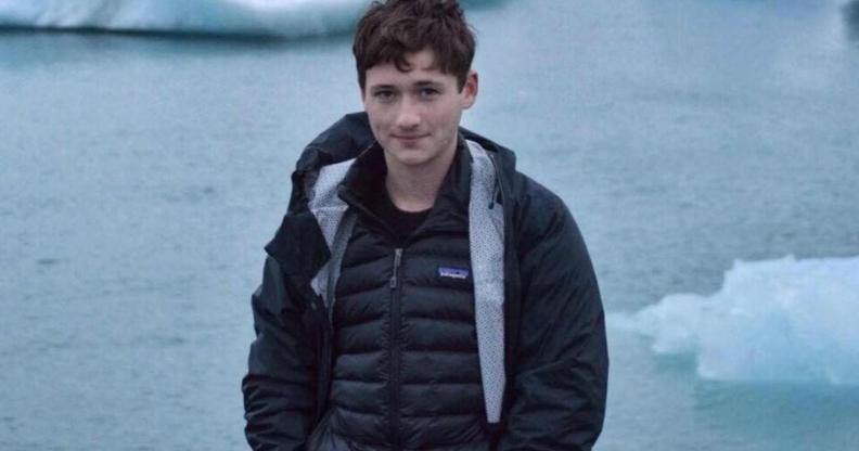 Samuel Woodward is accused of murdering Blaze Bernstein