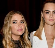 Ashley Benson and Cara Delevingne attend TrevorLIVE NY 2019 at Cipriani Wall Street on June 17, 2019 in New York City.