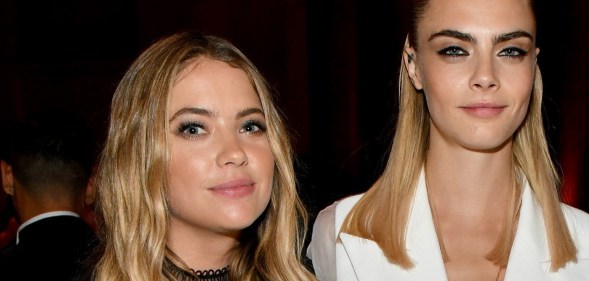 Ashley Benson and Cara Delevingne attend TrevorLIVE NY 2019 at Cipriani Wall Street on June 17, 2019 in New York City.