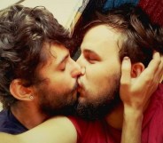 Chechnya gay purge protest kiss