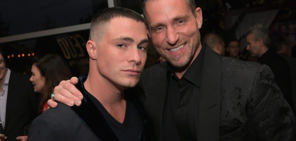 Colton Haynes and Jeff Leatham