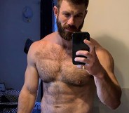 Dave Marshall, a gay wrestler, who is making gay porn to raise funds for charity