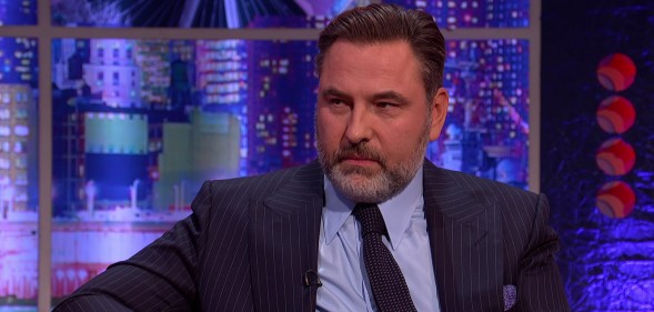 David Walliams on The Jonathan Ross Show. He said he would appear on Strictly Come Dancing and wants a same-sex partner