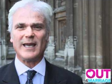 Desmond Swayne backed the Out4Marriage campaign in 2012