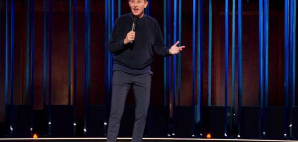 Ellen DeGeneres performing her Netflix special "Relatable"