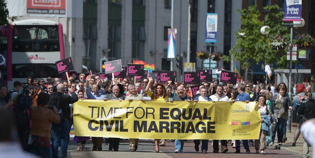 MPs vote equal marriage northern Ireland