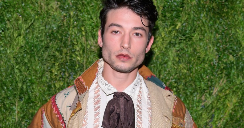 Photo of Fantastic Beasts star Ezra Miller at the CFDA / Vogue Fashion Fund 15th Anniversary Event