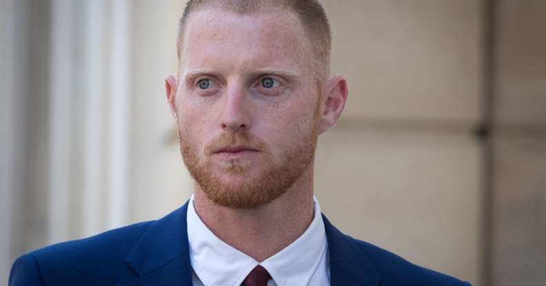 BRISTOL, ENGLAND - AUGUST 06: England Cricketer Ben Stokes walks into Bristol Crown Court on August 6, 2018 in Bristol, England. Ben Stokes, 27, Ryan Ali, 28 and Ryan Hale, 27, are jointly charged with affray outside a Bristol night club on September 25 last year. (Photo by Matt Cardy/Getty Images)