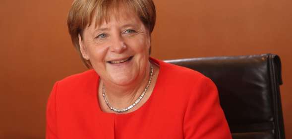 German Chancellor Angela Merkel