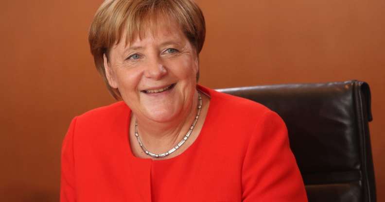 German Chancellor Angela Merkel