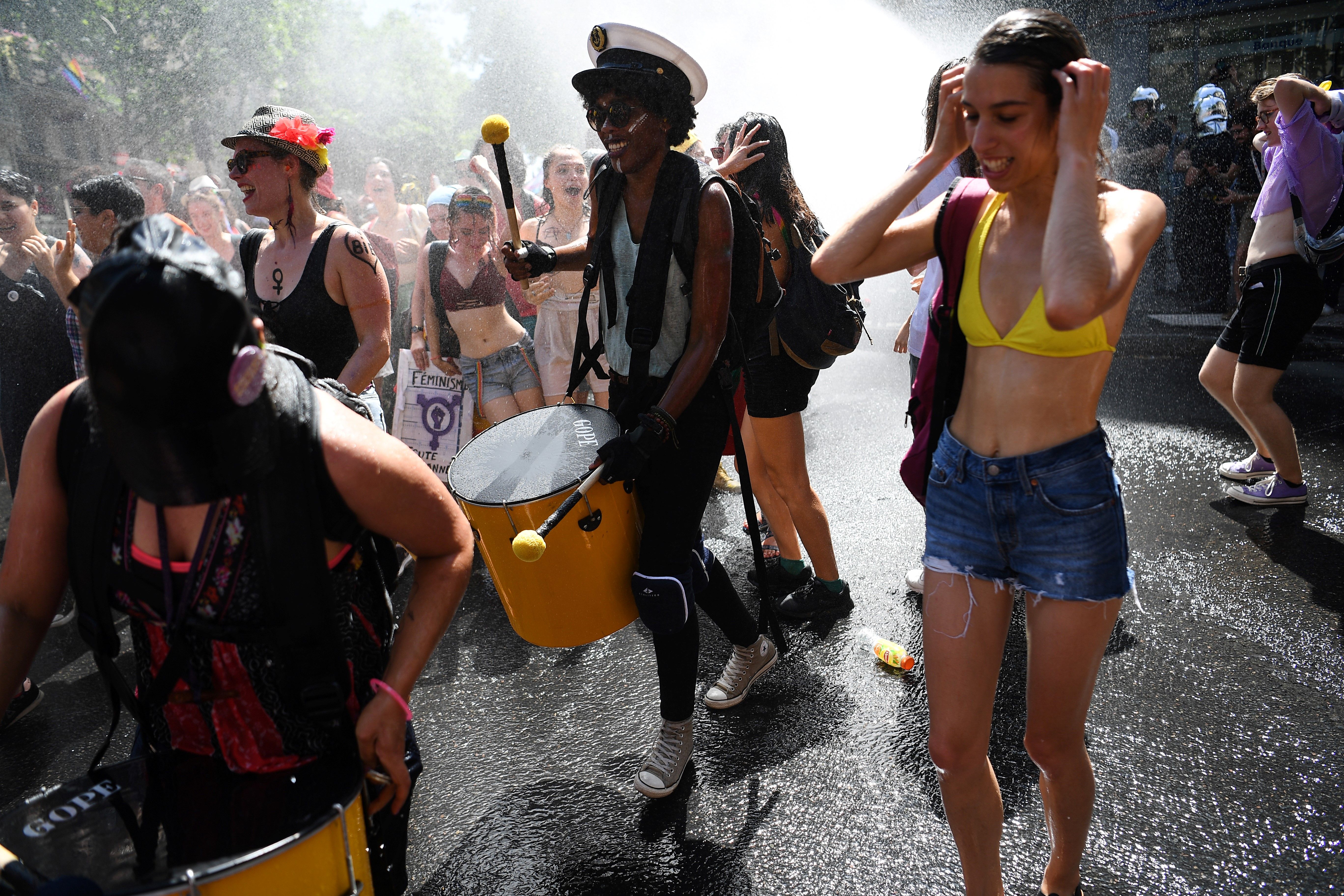 Paris Pride France record breaking temperatures