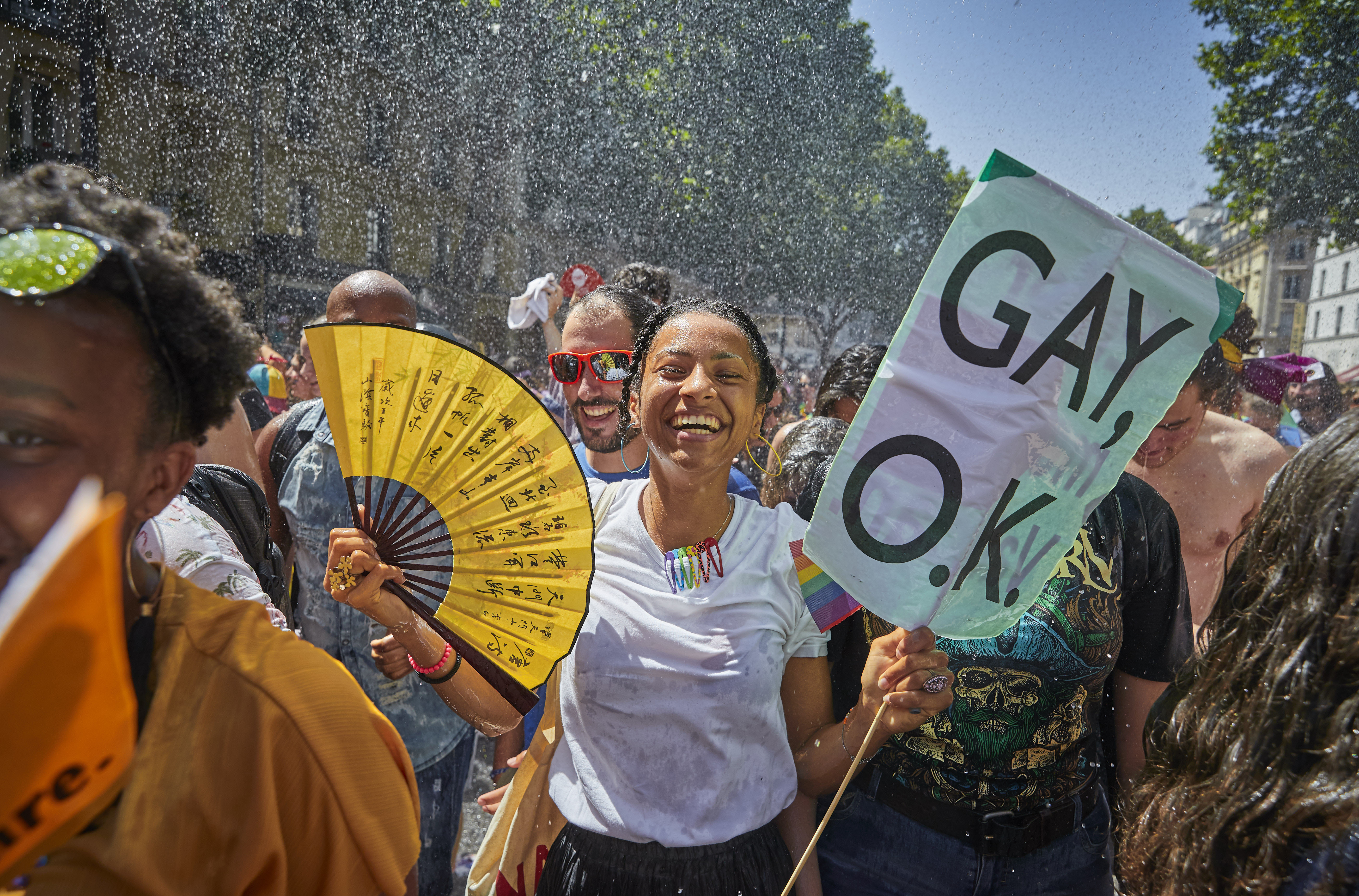 Paris Pride France record breaking temperatures