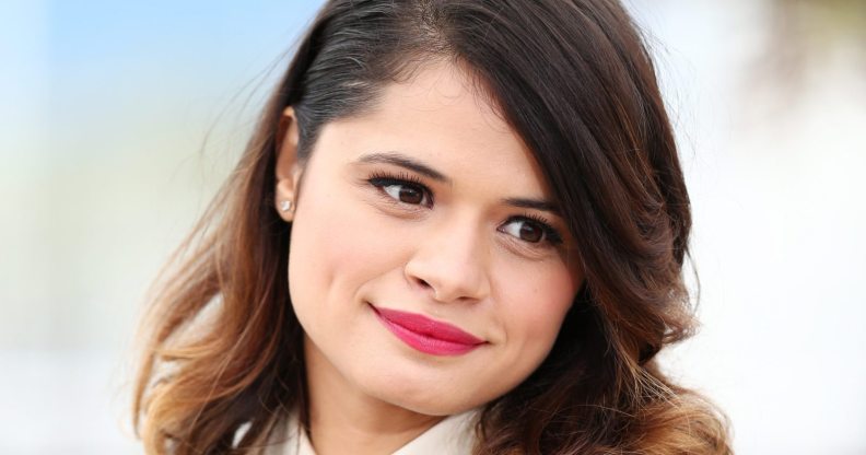 CANNES, FRANCE - MAY 16: Actress Melonie Diaz attends the 'Fruitvale Station' Photocall during the 66th Annual Cannes Film Festival at the Palais des Festivals on May 16, 2013 in Cannes, France. (Photo by Andreas Rentz/Getty Images)