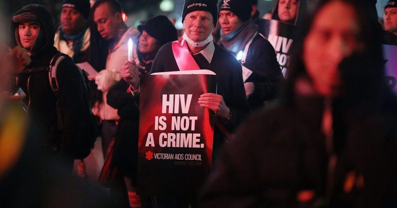 AIDS Conference Holds Candlelight Vigil For Victims Of MH17