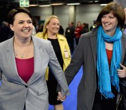 Ruth Davidson and Jen Wilson