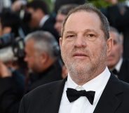 US producer Harvey Weinstein poses as he arrives for the screening of the film "The Little Prince" at the 68th Cannes Film Festival in Cannes, southeastern France, on May 22, 2015. AFP PHOTO / LOIC VENANCE (Photo credit should read LOIC VENANCE/AFP/Getty Images)