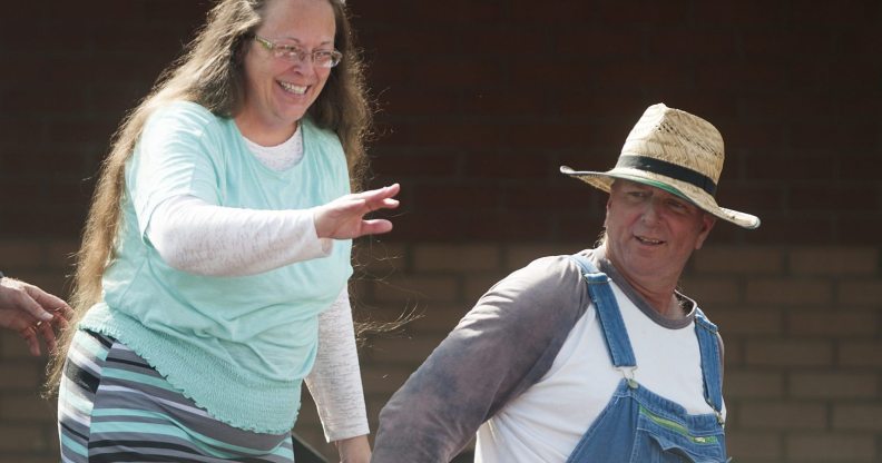 Kim Davis and her fourth husband