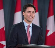 Canadian Liberal Party leader Justin Trudeau speaks at a press conference in Ottawa on October 20, 2015 after winning the general elections. Liberal leader Justin Trudeau reached out to Canada's traditional allies after winning a landslide election mandate to change tack on global warming and return to the multilateralism sometimes shunned by his predecessor. AFP PHOTO/NICHOLAS KAMM (Photo credit should read NICHOLAS KAMM/AFP/Getty Images)