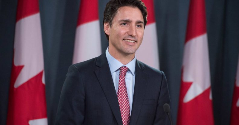 Canadian Liberal Party leader Justin Trudeau speaks at a press conference in Ottawa on October 20, 2015 after winning the general elections. Liberal leader Justin Trudeau reached out to Canada's traditional allies after winning a landslide election mandate to change tack on global warming and return to the multilateralism sometimes shunned by his predecessor. AFP PHOTO/NICHOLAS KAMM (Photo credit should read NICHOLAS KAMM/AFP/Getty Images)