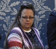 Kim Davis loses re-election as Rowan County clerk in Kentucky.