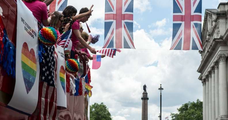 The LGBT Community Celebrates Pride In London