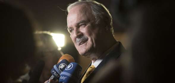 BERLIN, GERMANY - SEPTEMBER 13: John Cleese attends the 55th Rose d'Or Award at Axica-Kongress- und Tagungszentrum on September 13, 2016 in Berlin, Germany. (Photo by Clemens Bilan/Getty Images)