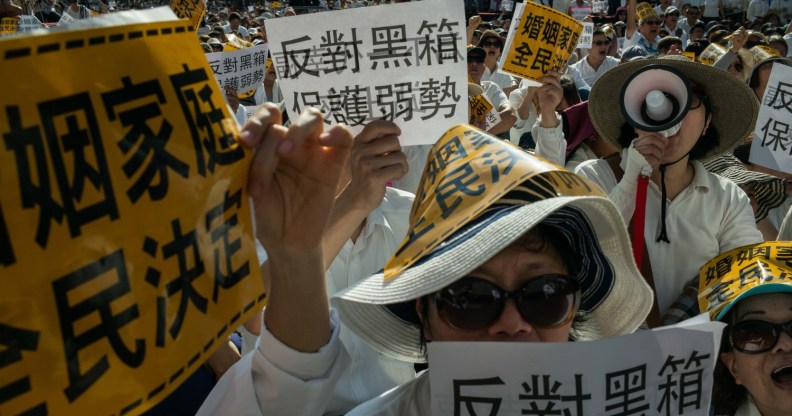 Taiwan protests